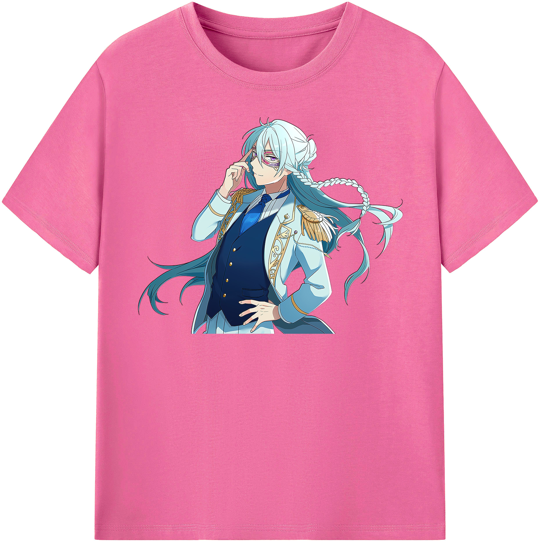 （画像用） あんさんぶるスターズ! Ensemble Stars レディースカジュアルプリントTシャツ（綿100％）